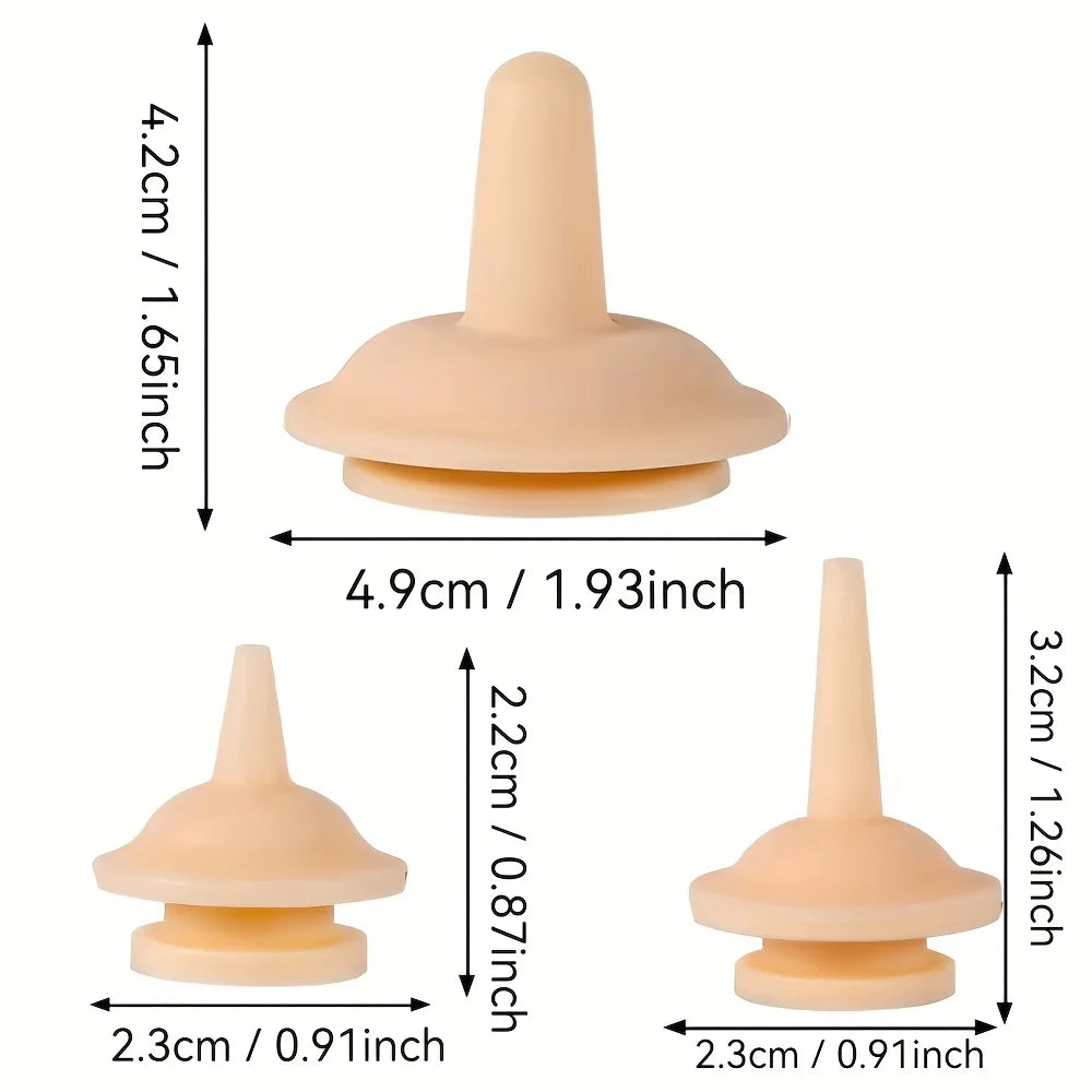 Tettarelle varie misure in silicone