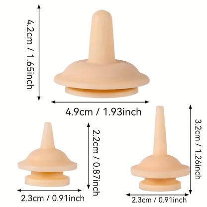 Tettarelle varie misure in silicone