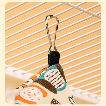 Morbido peluche uccello pappagallo nido uccello pappagallo amaca parrocchetto letto appeso casa grotta gabbia capanna tenda giocattolo gabbia per uccelli accessori