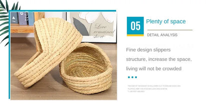 Nido per uccelli intrecciato in erba Nido per erba di coniglio Tappetino per erba Accessori per criceti Pantofole Nido di coniglio Coniglio Forniture per animali domestici calde invernali