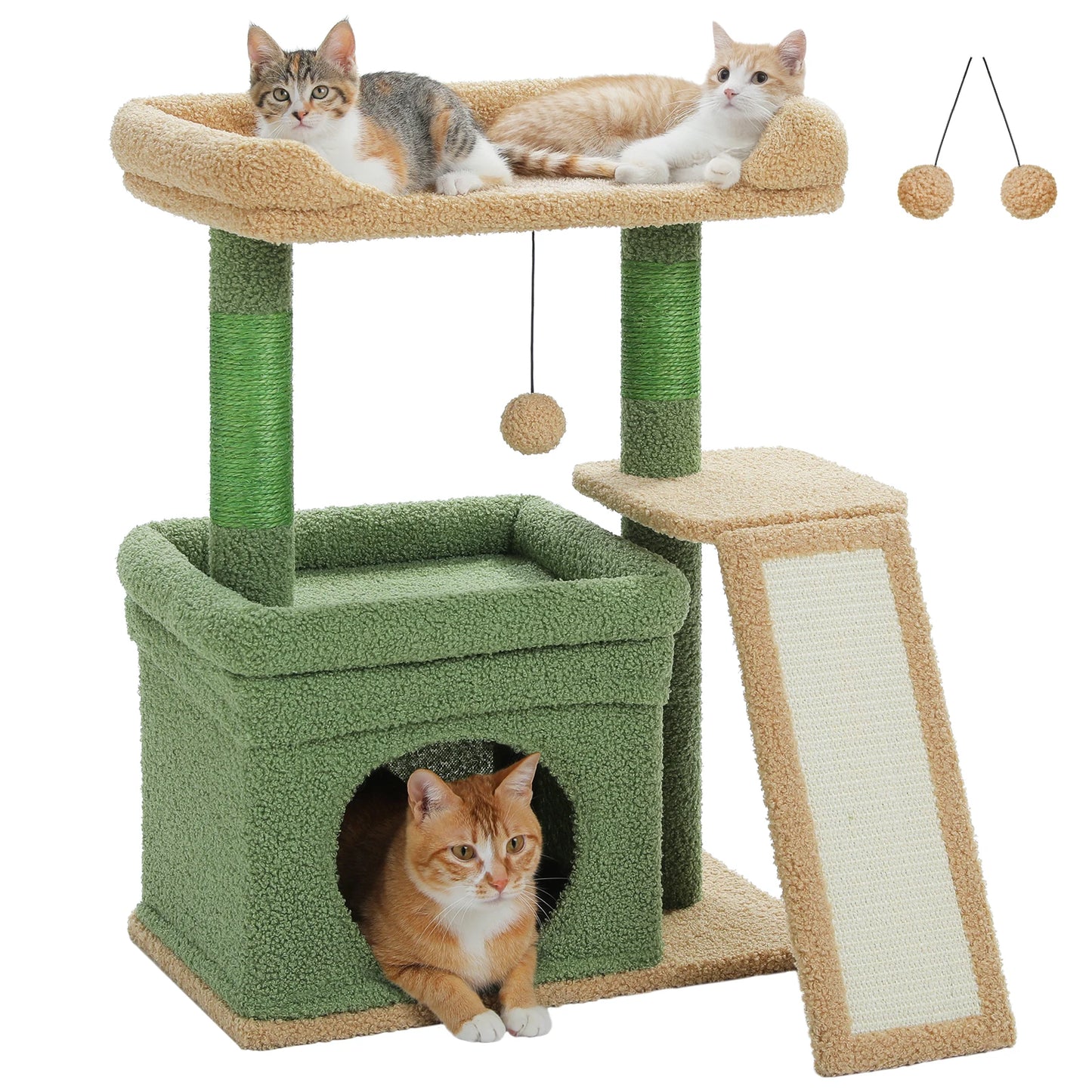 Piccolo albero per gatti  con tiragraffi