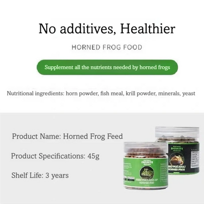 Mangime per rane cornute/toro