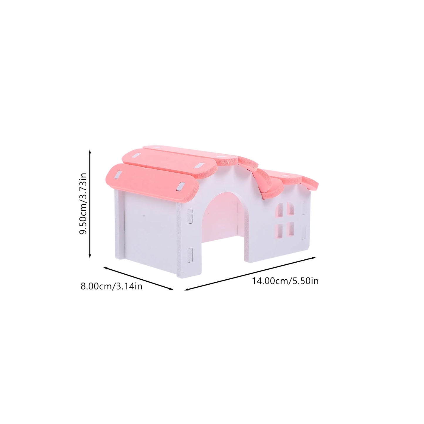 Hamster Labyrinth Haus Kunststoff Hamster Versteck Hamster Großer Meerschweinchen Cottage Hamster Käfig Zubehör Chinchilla klein