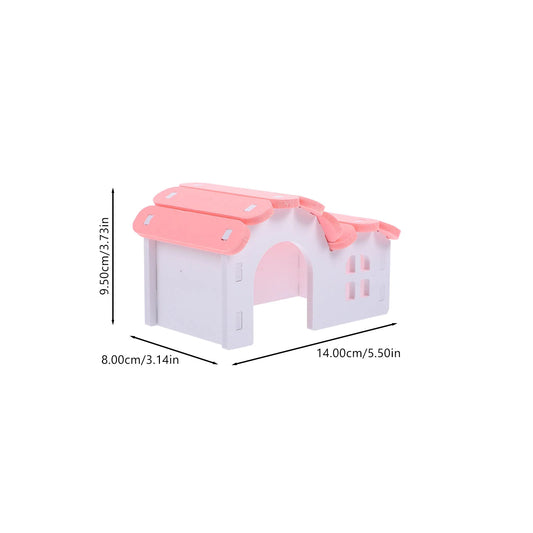 Criceto labirinto casa casa di plastica criceto capanna nascosta criceto grande cavia Cottage criceto gabbia accessori cincillà piccolo