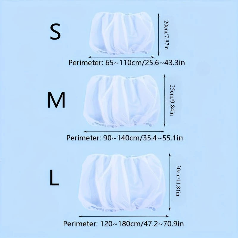 Copertura per gabbia per uccelli in poliestere resistente da 1 pezzo, copertura per gabbia per animali domestici in rete antiusura, zanzariera antipolvere in rete piccola per gabbia per uccelli