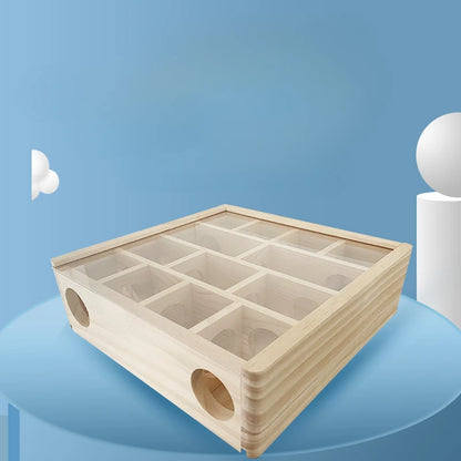 Labirinto in legno per criceti