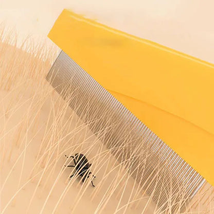 1/2pc Pet Capelli Spezzare Pettine In Acciaio Inox Pulci Pettine per Gatto Cane Pet Comfort Polga Capelli Toelettatura Pettine Spazzola Per Cani Toelettatura Strumenti