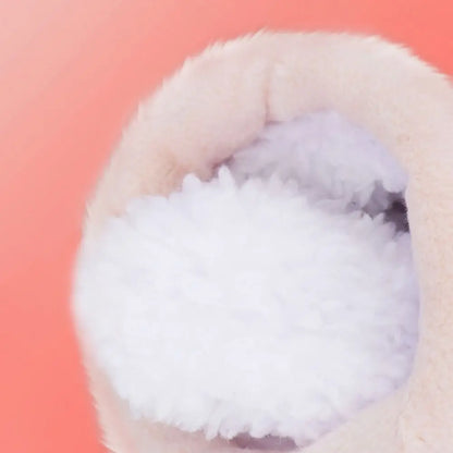 Casetta in pelouche per piccoli animali