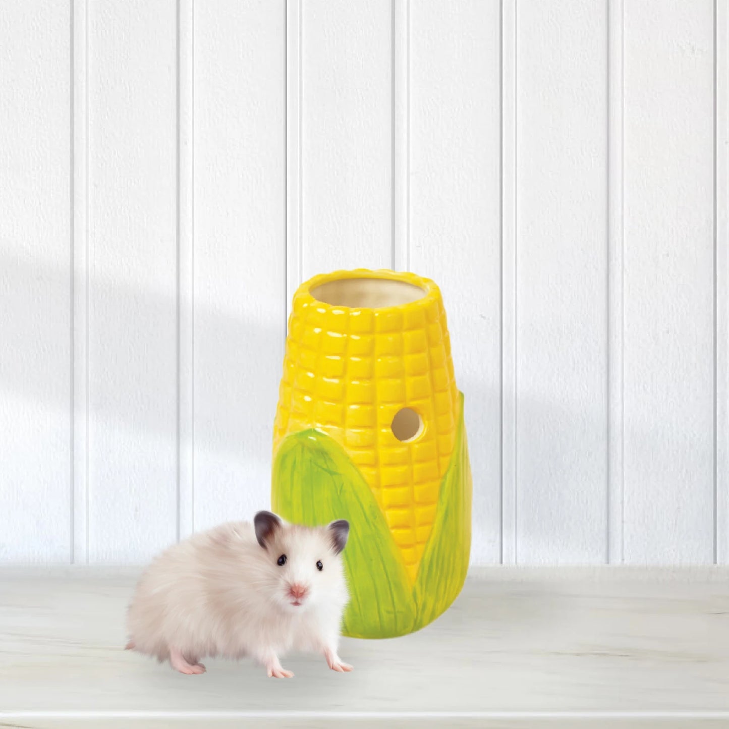Keramikset in Maisform für Hamster.