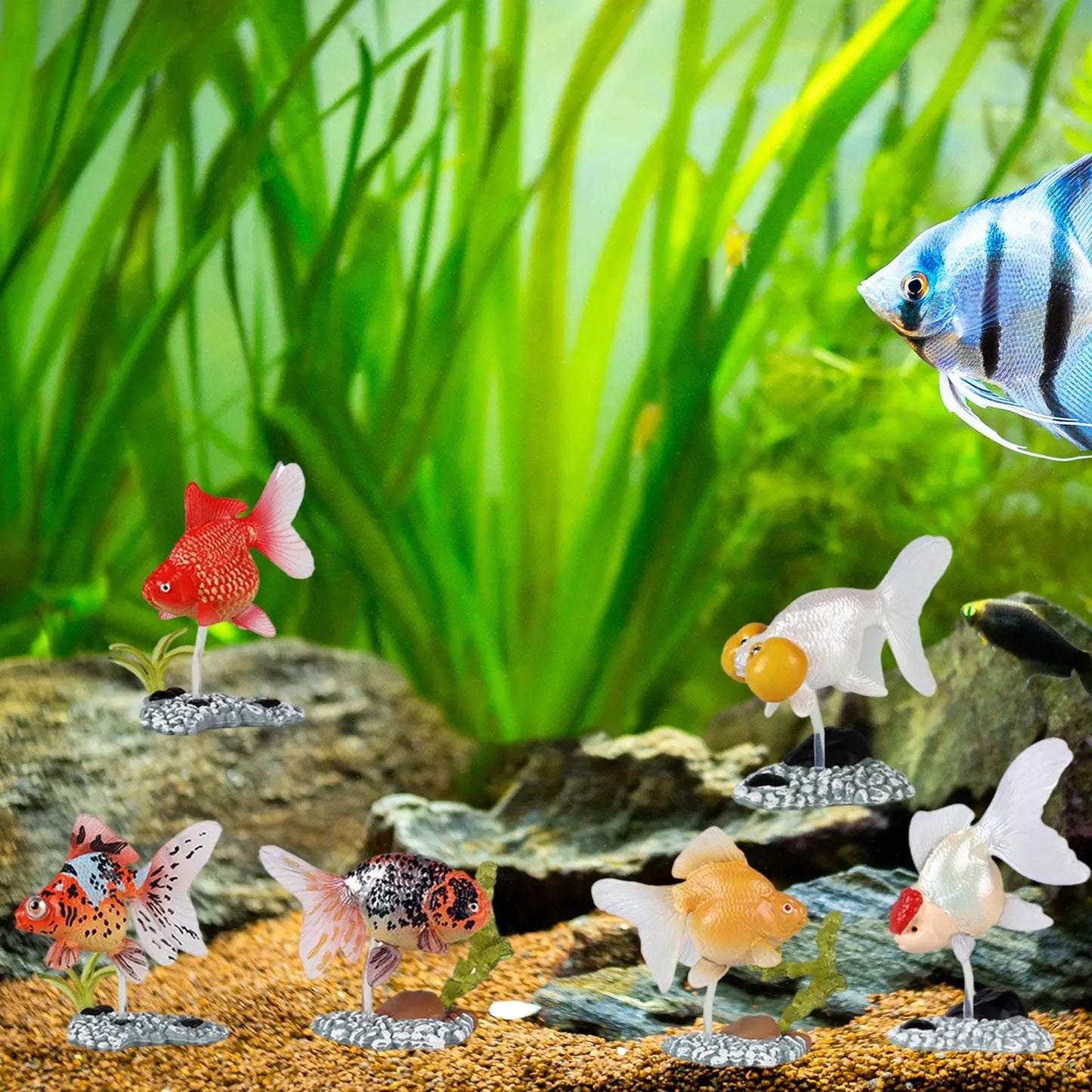 Aquarium Rockery Hideaway Aqua Höhlen Multifunktionale Brücke Ornament Aquarium Dekoration für Tisch Desktop Dekorativ