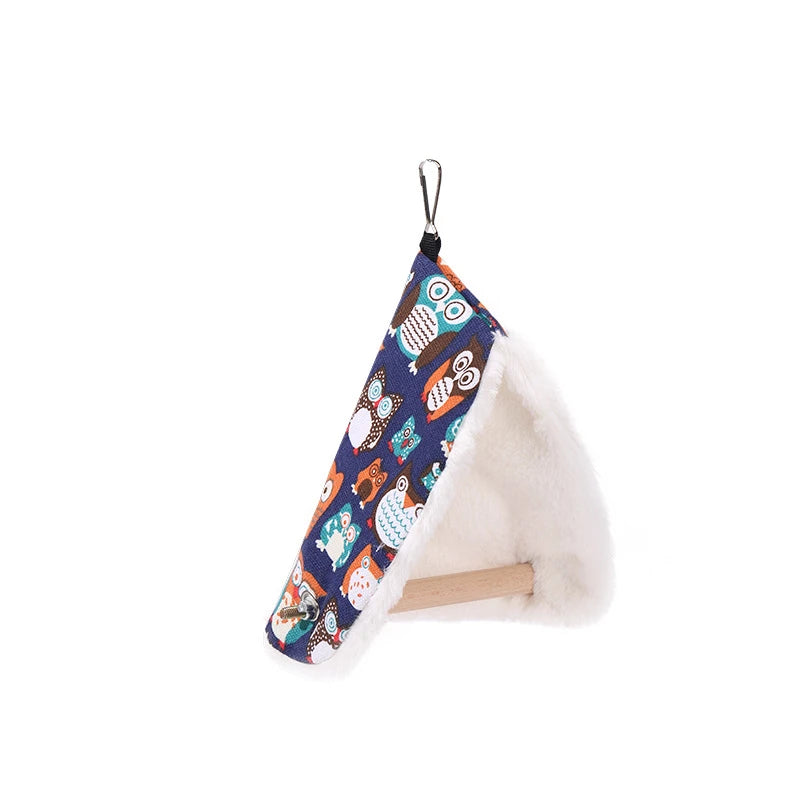 Morbido peluche uccello pappagallo nido uccello pappagallo amaca parrocchetto letto appeso casa grotta gabbia capanna tenda giocattolo gabbia per uccelli accessori