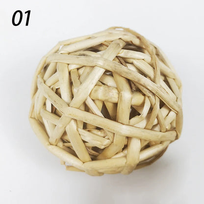 Palla intrecciata da masticare per roditori