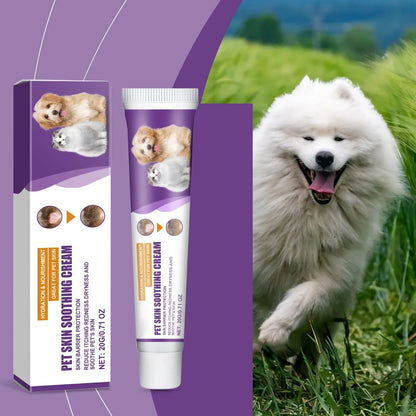 Crema per la cura della pelle degli animali domestici