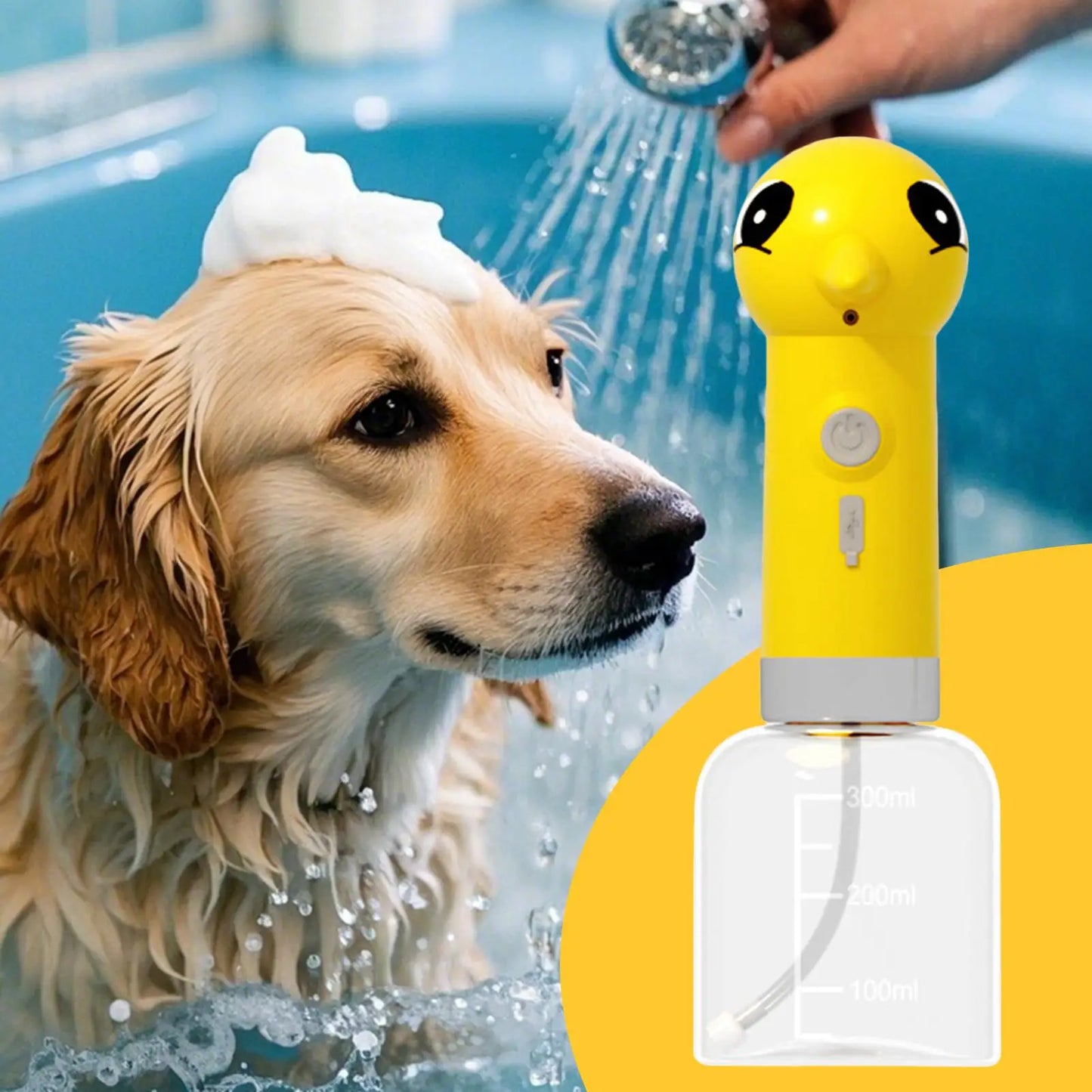 Schaumseifenspender für Hunde