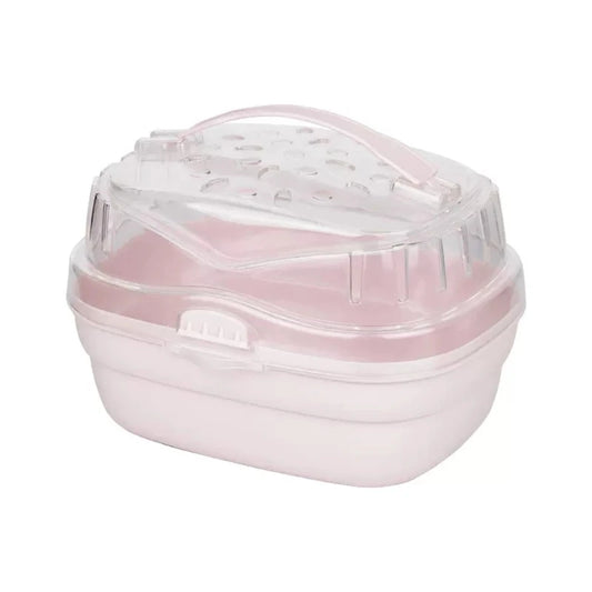 Gabbia per conigli in uscita Gabbia per piccoli animali domestici con copertura ventilabile Custodia per animali in plastica da