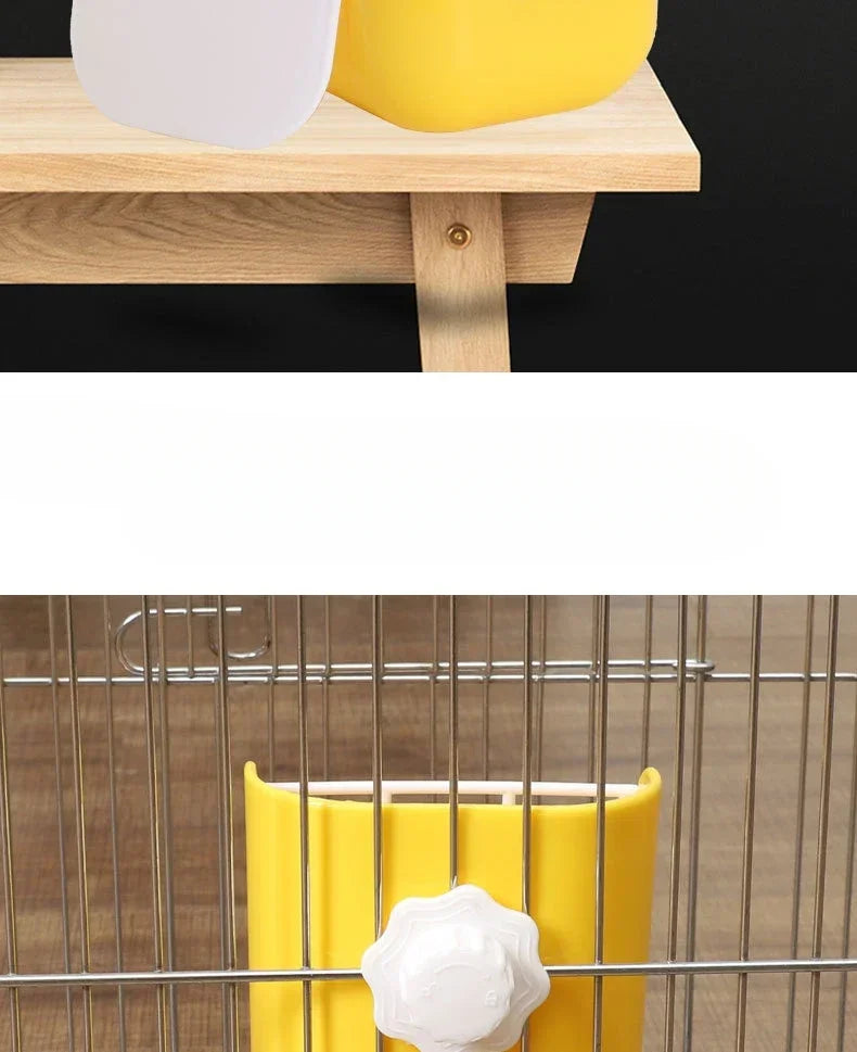Kaninchen Grasrahmen Gestell Kaninchenfutter Heu Korb Futterspender Meerschweinchen Futternapf Zubehör 2 in 1 fester Grasrahmen Heu Kaninchen