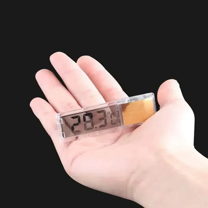 1 pz termometro per acquario elettronico LCD digitale misurazione della temperatura dell'acquario misuratore di temperatura dell'acquario accessori per acquari