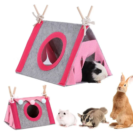Tenda in feltro per piccoli animali