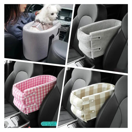 Trasportino per seggiolino auto per cani cestino per cani accessori per cuccioli per auto letto per cani di piccola taglia accessori da viaggio per animali domestici articoli per animali domestici Chihuahua