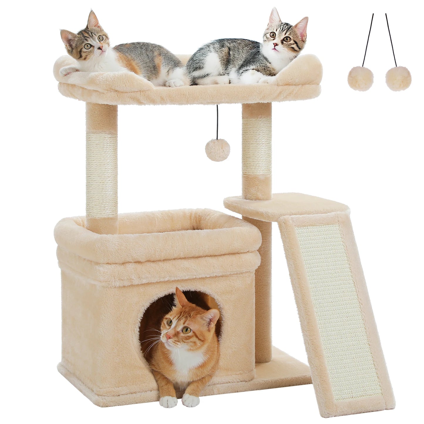 Piccolo albero per gatti  con tiragraffi
