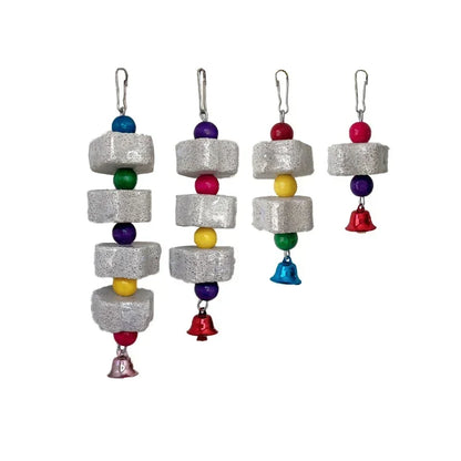 Blumenförmiges Vogel-Molar-Spielzeug Papageien-Schleifstein Vogelkäfig-Spielzeug Sittich-Chinchilla-Eichhörnchen-Spielzeug Vogelkäfigzubehör
