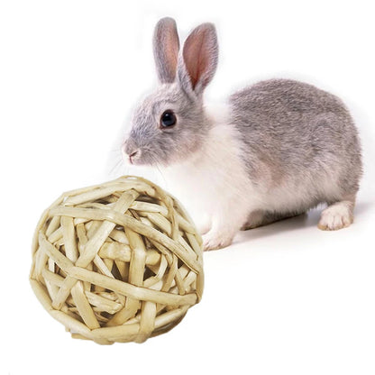 Palla intrecciata da masticare per roditori