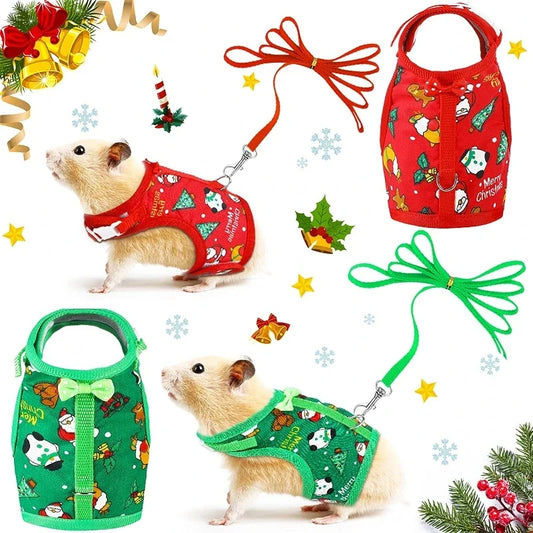 Gilet piccoli animali tema natalizio
