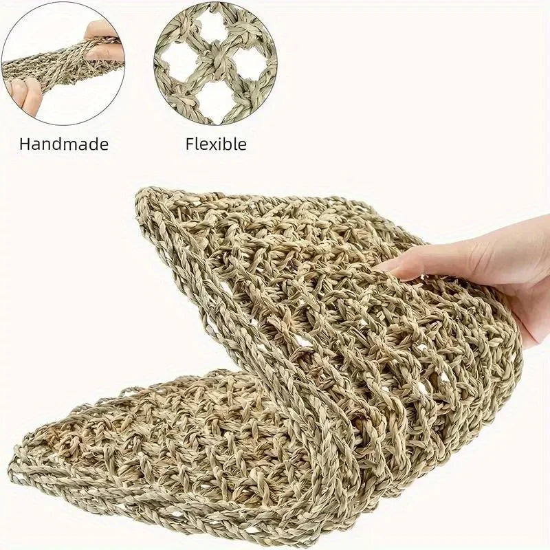 1PC Drago Barbuo Amaca Rettile Lettino per Camaleonte Lucertole Gecko Serpenti Lguana Rettili Geckos Erba Cuscino Pet Letto Altalena