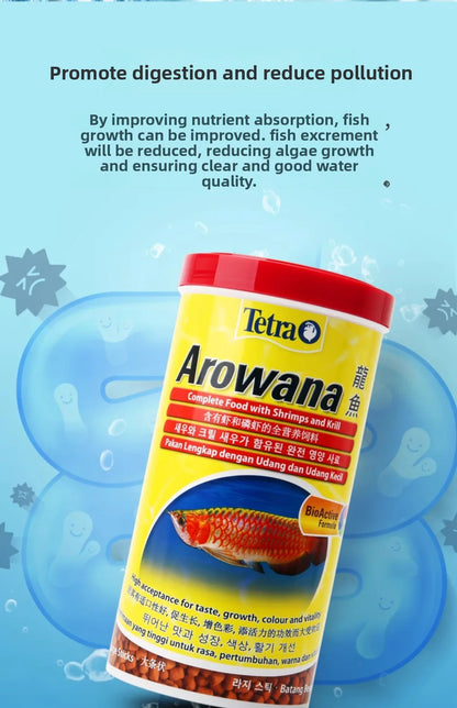 Pellet galleggianti per Arowana
