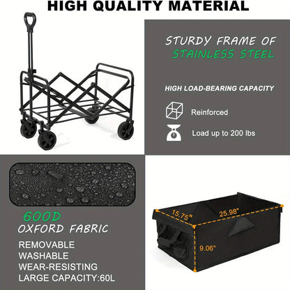 Carrello multiuso di grande capacità