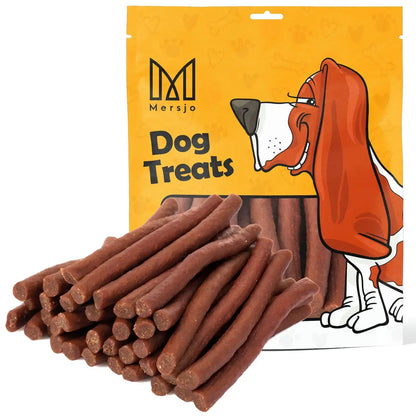 Dog delicatezza-Mersjo Kaninchen Kabanosy 500g PREMIUM Auszeichnung Leckerbissen 100% natürlich glutenfrei