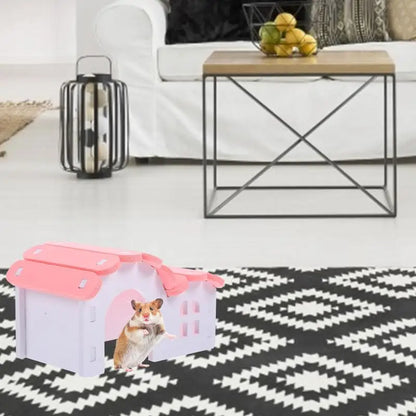 Hamster Labyrinth Haus Kunststoff Hamster Versteck Hamster Großer Meerschweinchen Cottage Hamster Käfig Zubehör Chinchilla klein