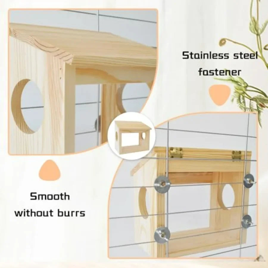 Sala da bagno/gioco per criceti