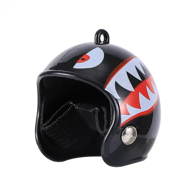 Casco per pappagallo Cappello per piccione Attrezzatura protettiva per animali domestici Protezione solare Casco antipioggia Giocattolo per uccelli Piccoli animali domestici Accessori di abbigliamento Pajaros
