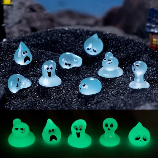 8 pezzi gocce fluorescenti