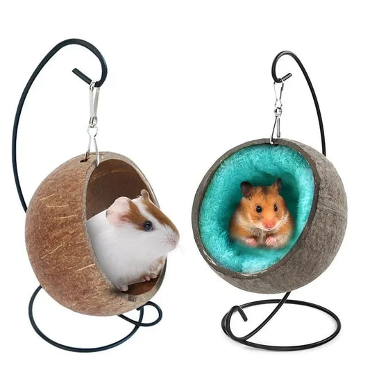 Guscio di cocco per piccoli animali