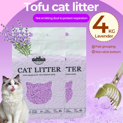 Lettiera per gatti con tofu - 4kg