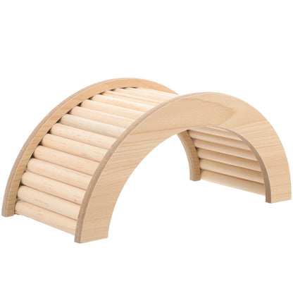 Ponte per criceti in legno