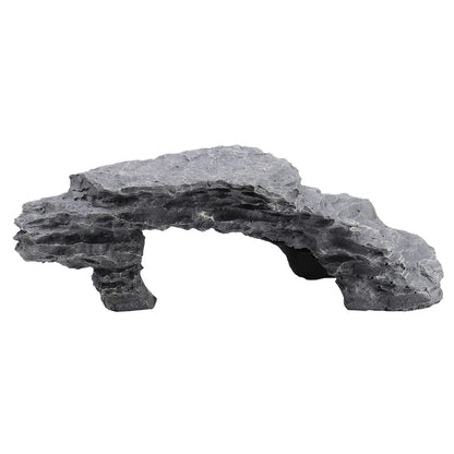 Verstecken Höhle Aquarium Schildkröte Reptil Versteck Habitat Dekoration Ornament Simulation Kletterhöhle Schildkrötenplattform Dekor