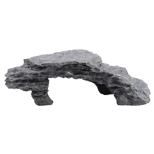 Nascondere grotta acquario tartaruga rettile crogiolo nascondi Habitat decorazione ornamento simulazione arrampicata grotta tartaruga piattaforma Decor