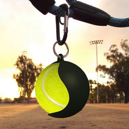 Supporto per copertura per palline per animali domestici con attacco per guinzaglio per cani Supporto per palline da tennis