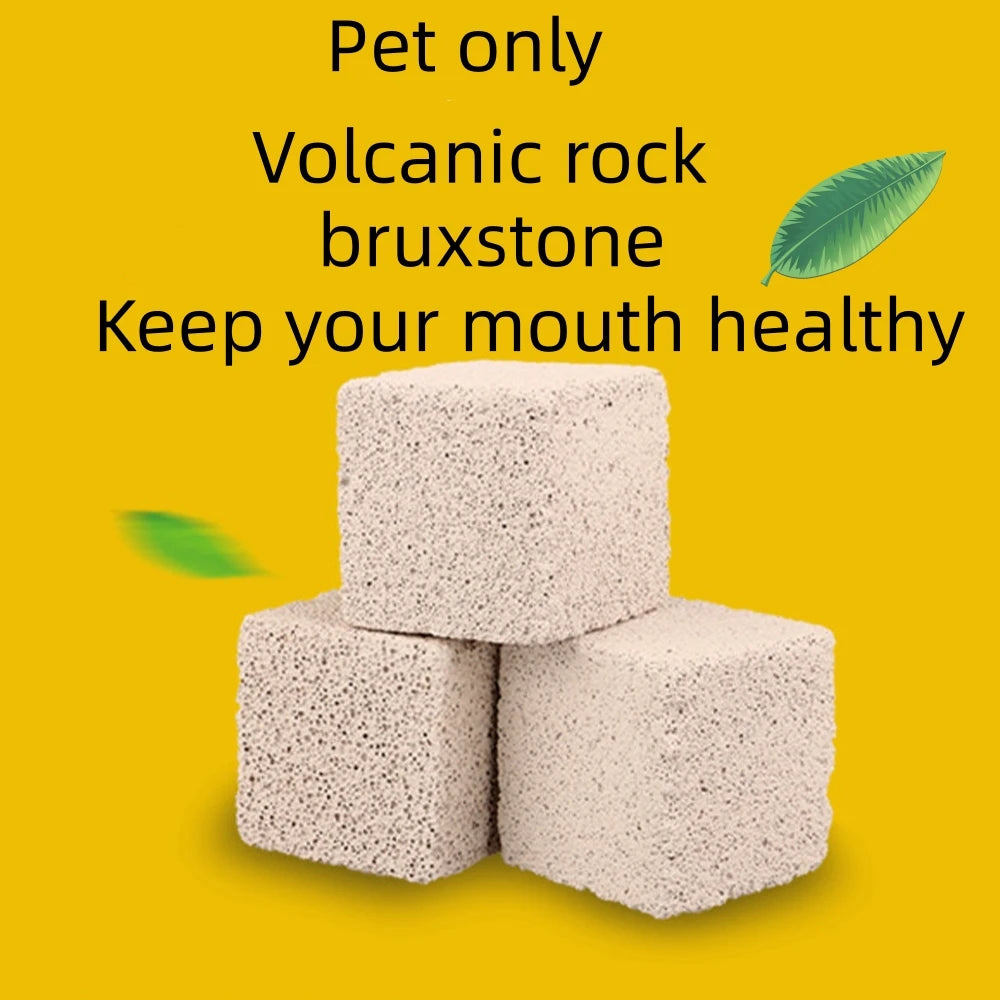 Vulkangestein für Kleintiere.
