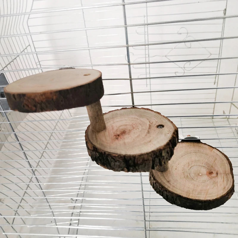Scala in legno per piccoli animali