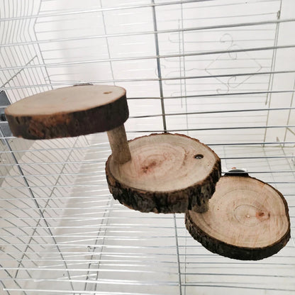 Scala in legno per piccoli animali