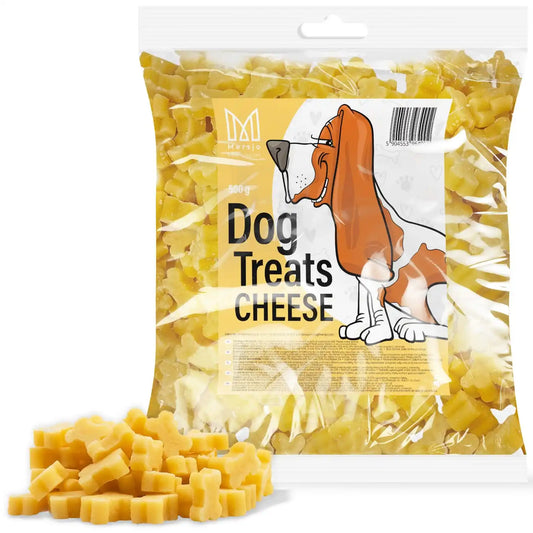 Dog treat-Mersjo cheese dog trecce 500g treat reward sano senza chimica sapore di formaggio naturale nutriente