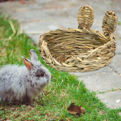 Nido per piccoli animali in paglia naturale
