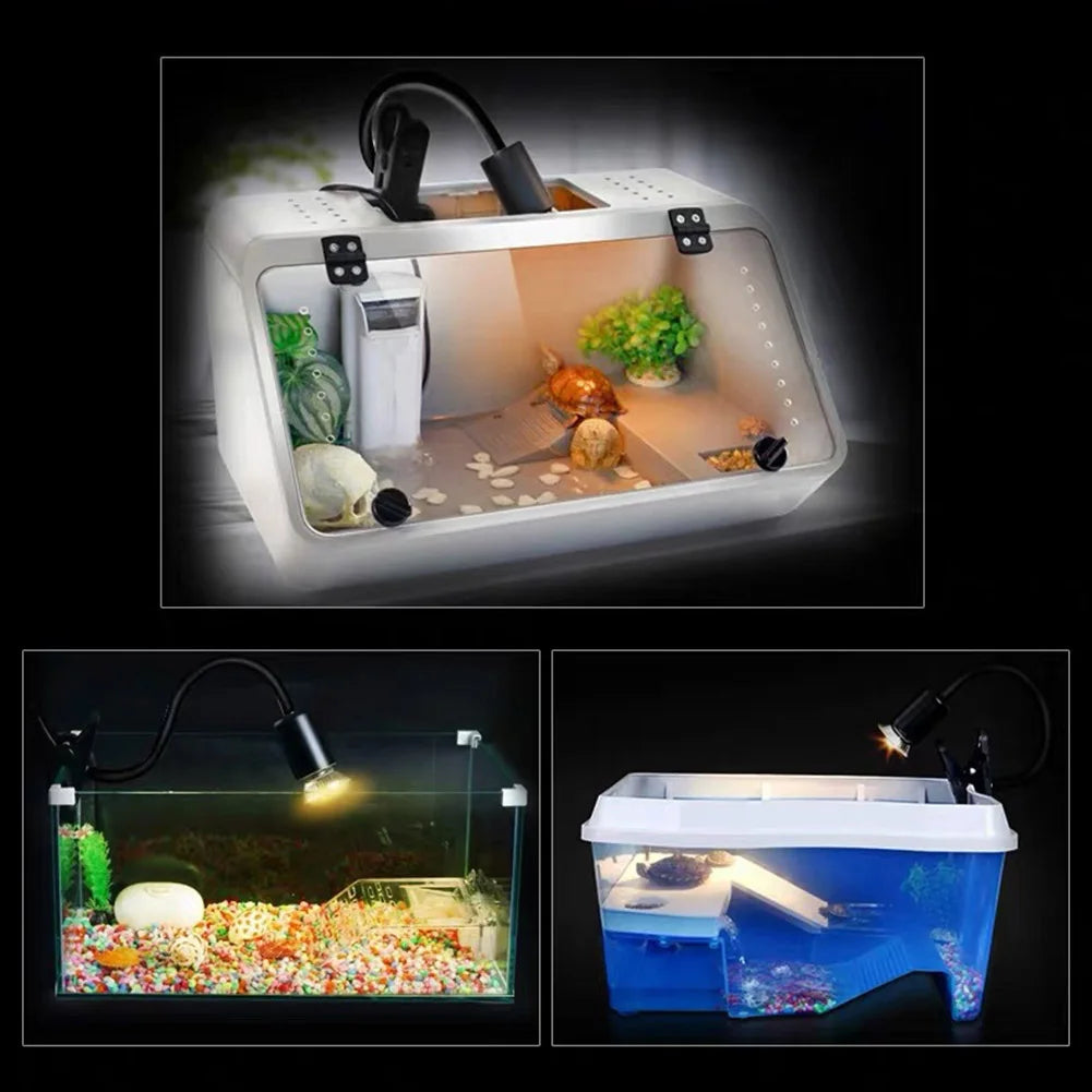 5/10/15/20 Stk. 25W Reptilien-Heizlampe Vollspektrum UV-Lampe für Schildkröten Schlangen Eidechsen Amphibien Temperaturregelung