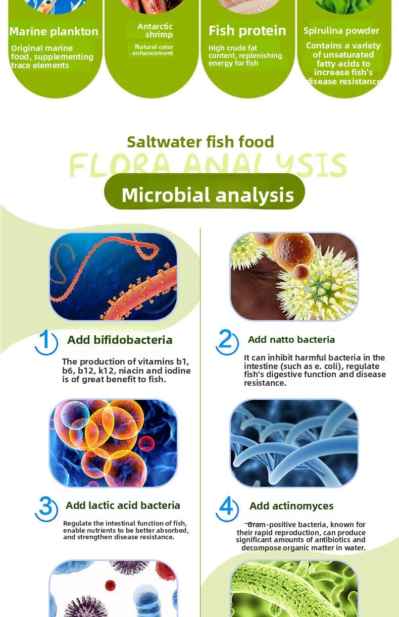 BIOZYM Mangime per pesci marini