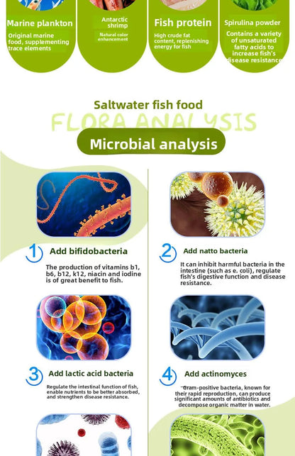 BIOZYM Mangime per pesci marini