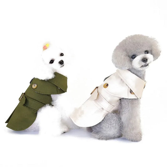 Trench da detective per cani